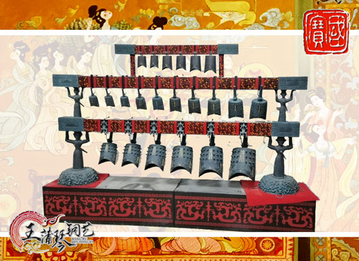 22件C型編鐘、小型演奏級、F調(diào)主旋律