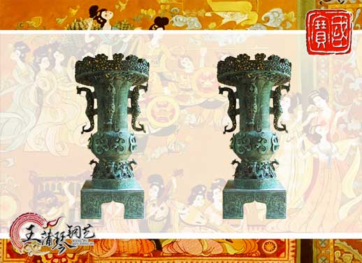 曾侯乙銅尊，武漢東湖賓館雕塑